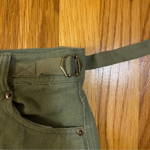 Princess Polly Peterson Cargo Mini Skirt Khaki, US size 2. Low rise fit. NWT - Picture 5 of 7